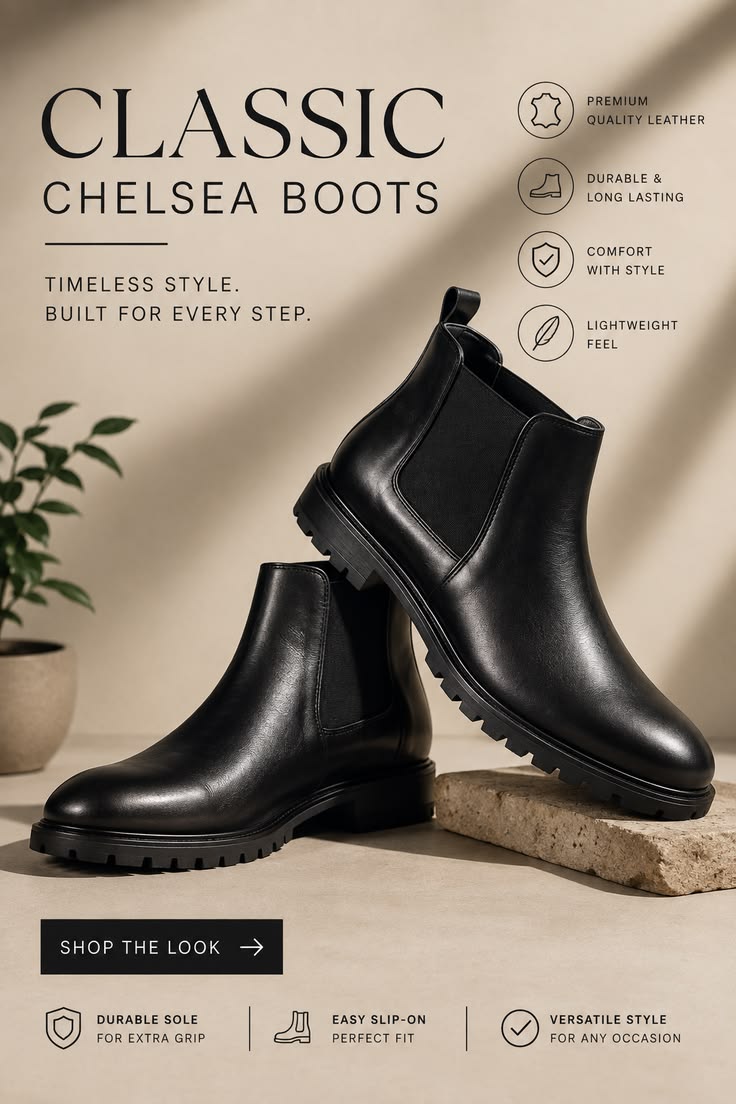 Premium Chelsea Boots