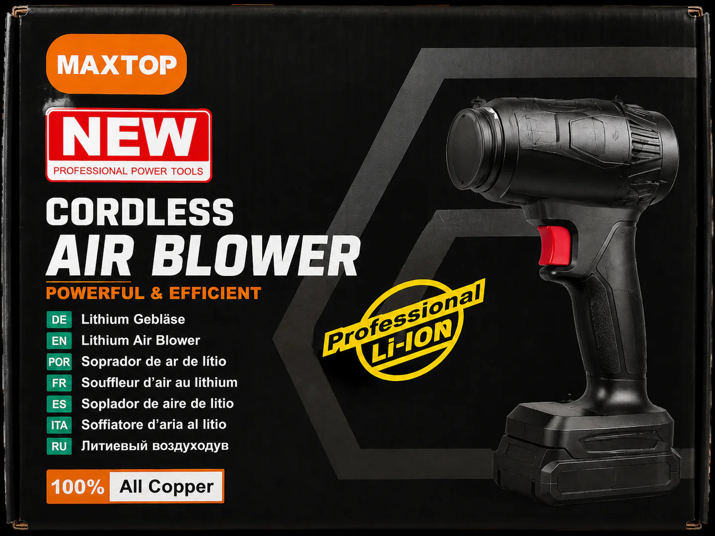 cordless air blower
