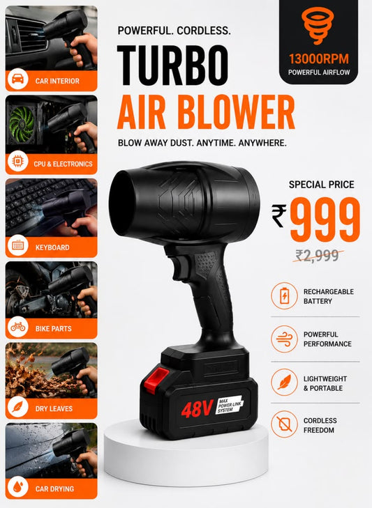 cordless air blower
