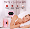 Cordless heating pad for menstrual relief