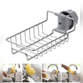 Stainless Steel Faucet Sponge Holder Storage Rack